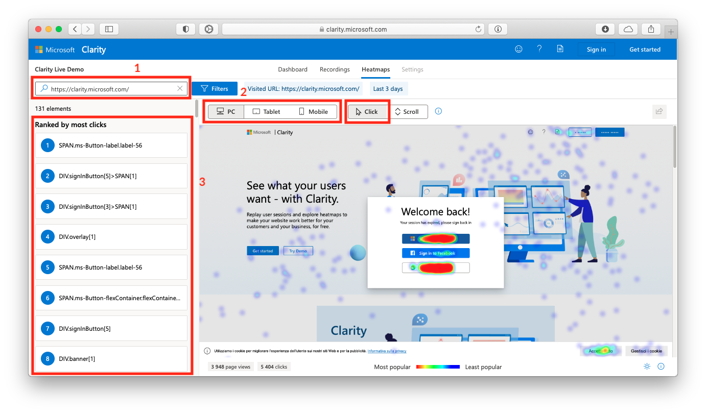 Как анализировать поведение пользователей на сайте. Гайд по Microsoft Clarity